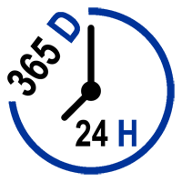 Reservas 365 dias 24 horas